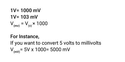 v to mv